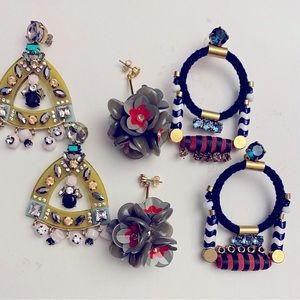 JCrew Earrings Group of 3